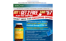 Buy 1, Get 2 Free plus Free Shipping. Save $57